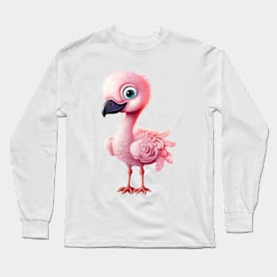 Baby Flamingo Long Sleeve T-Shirt